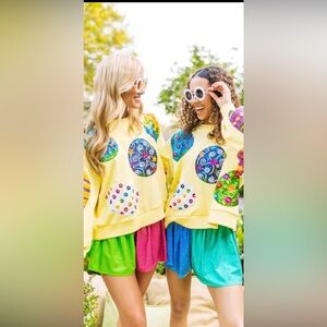 Queen of Sparkles Easter Egg Sweatshirt